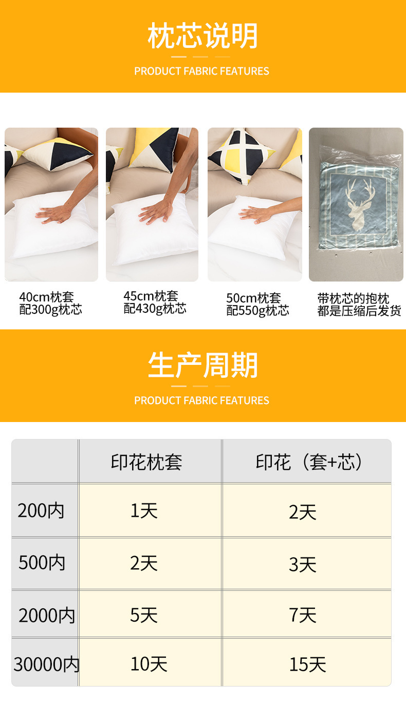 JIT TEMU offers diy throw pillows with pictures and photos for couples, corporate logos, pillows, and bedside prints for wholesale pic 15