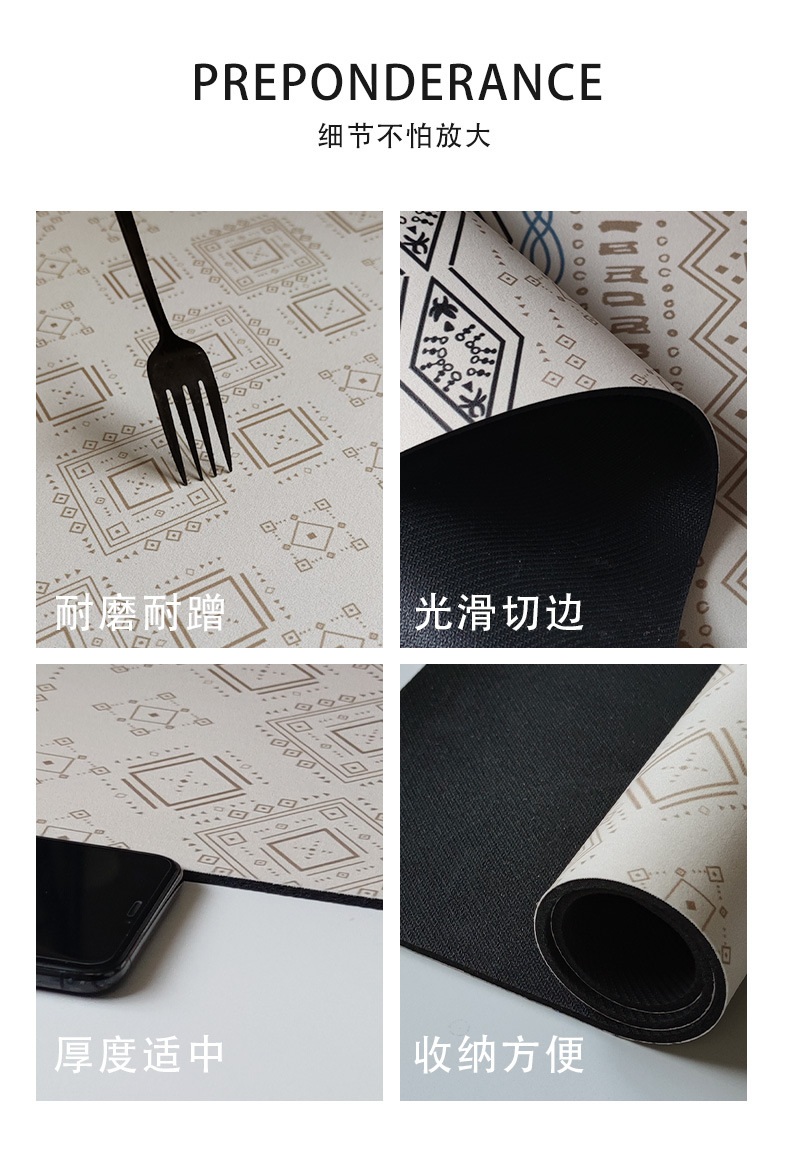 浴室硅藻泥吸水垫防滑垫厕所卫生间门口洗手间脚垫家用卫浴地毯详情7