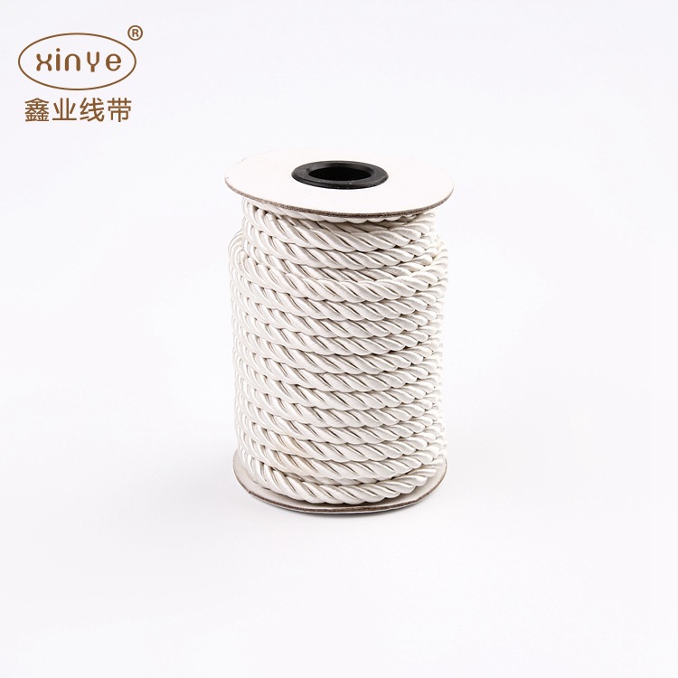 厂家直销8股圆空芯金丝线吊牌线葱线礼品包装线花丝金银线八股绳详情9