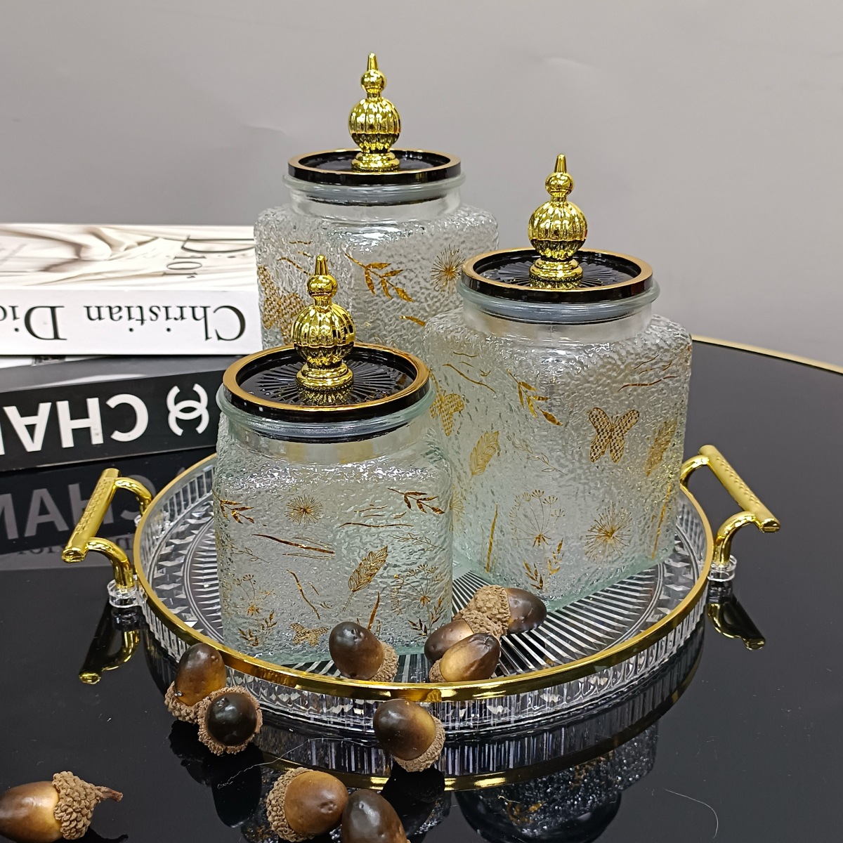 High-quality appearance level glass sealed jars for export, European-style glass with LIDS pic 19