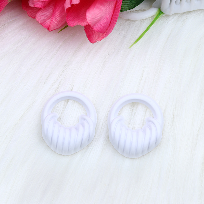 新款糖果色包包形立体喷漆耳钉耳环简约时尚个性精美耳坠耳环女详情4