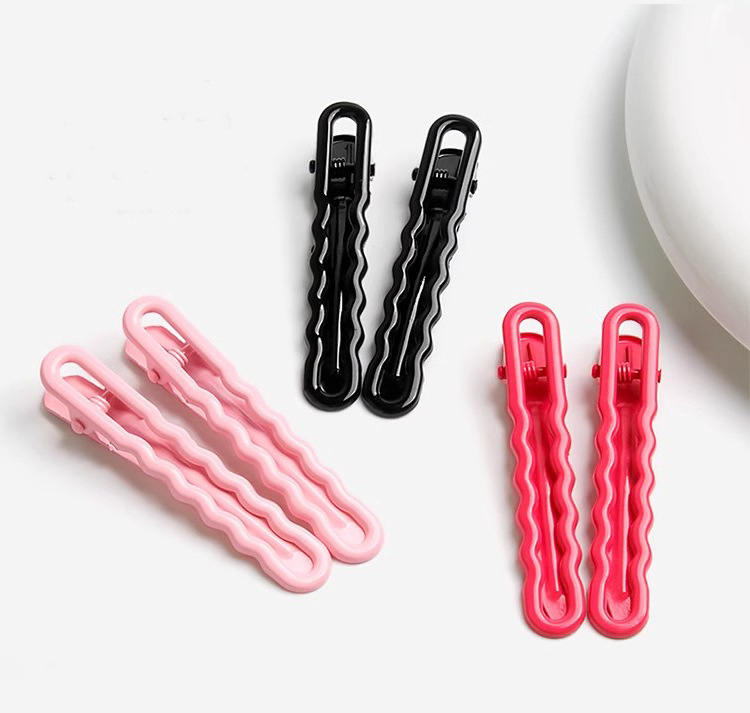 Dopamine color hair clips, wave clips, broken hair clips, bangs clips, seamless, straight clips, non-damaging hair accessories, headwear, students pic 5