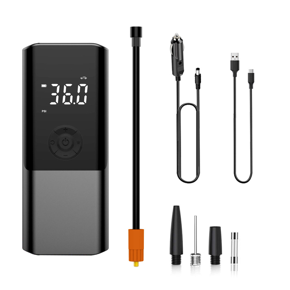 Chezhiku brand portable car air pump, mini electric tire, air pump, handheld dual-purpose rechargeable inflatable tent for vehicles pic 4