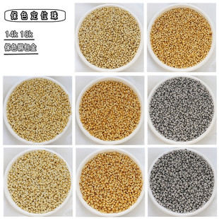 铜包金保色花形不规则直孔隔珠DIY手工饰品手链项链耳饰串珠配件详情9