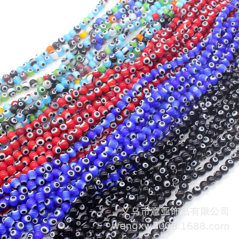 猫眼石珠子批发手串配饰散珠diy饰品配件手链项链耳环圆形串珠详情47