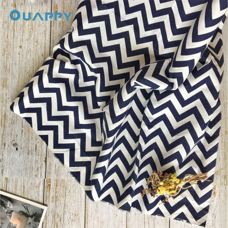 1.5cm wavy printed canvas polyester-cotton 8-amp bag, throw pillow, picnic mat, beach bag, Indian tent fabric pic 27