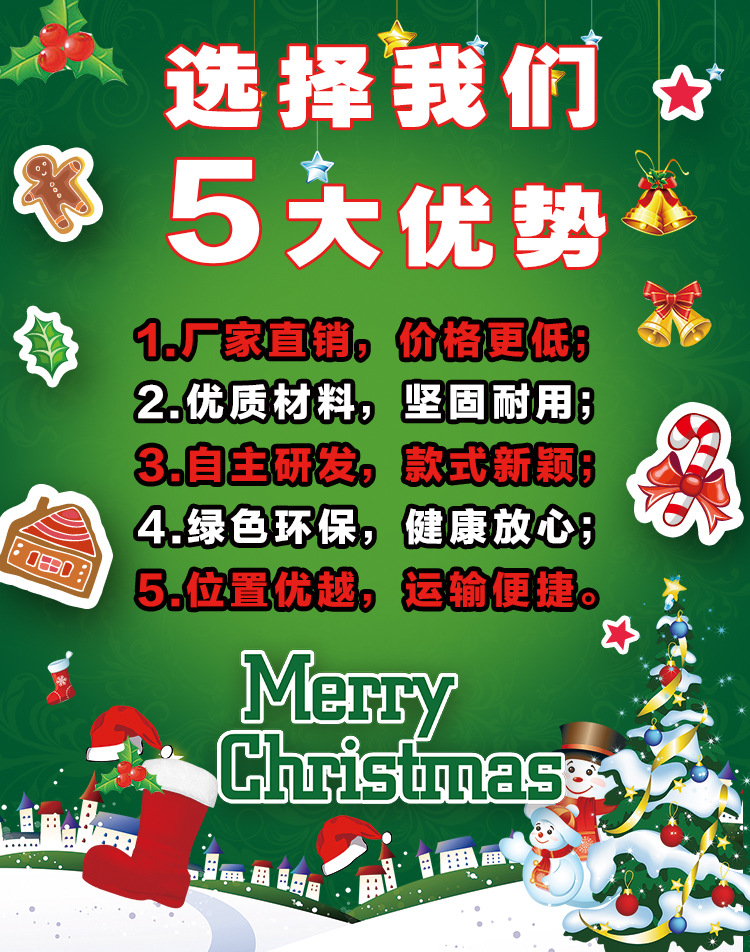 Christmas wooden pendants, festival supplies, wooden creative Christmas trees, snowman pendants, deer Christmas tree scene arrangements pic 3