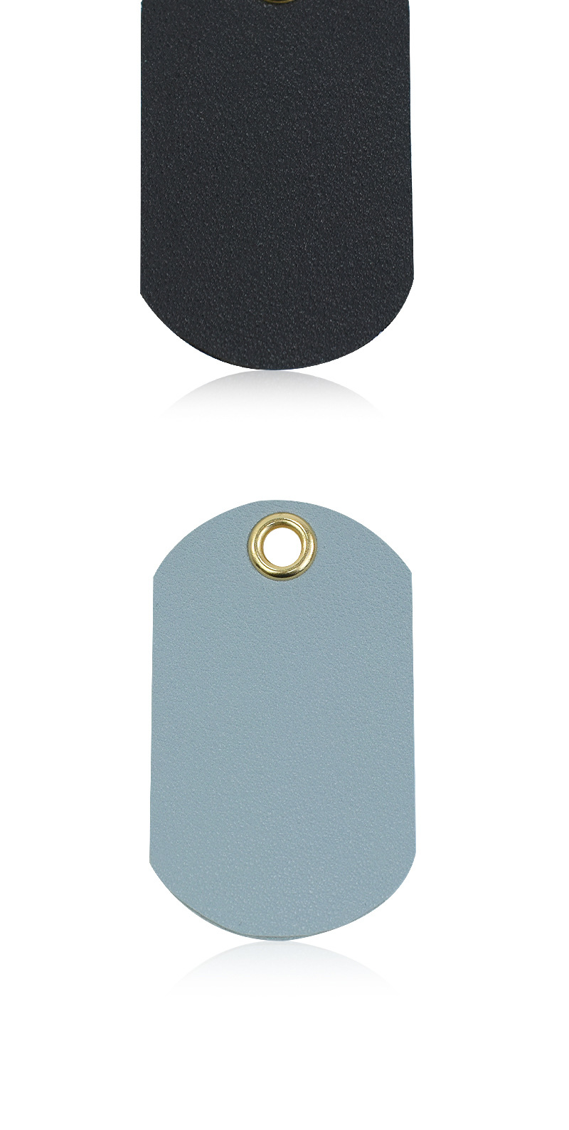 Fábrica en stock venta directa pet tag cuero lindo gato y perro etiqueta de colgante logo impreso collar anti-pérdida colgante etiqueta de identificación pic 17
