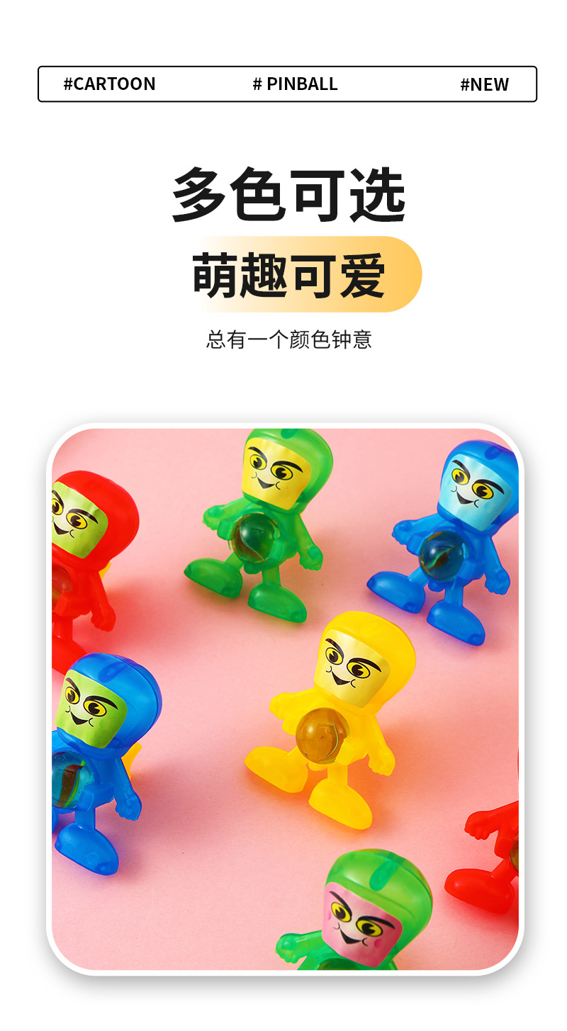 弹珠超人发射机甲战士组装变形机器人警察儿童拼装模型玩具小礼物详情4