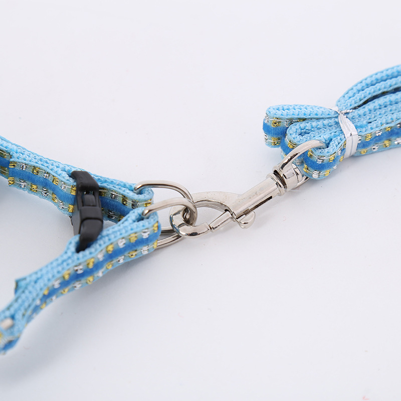 Dog leash, dog chain, dog leash, collar, cat leash, small dog, medium and large teddy and golden retriever pet supplies pic 7
