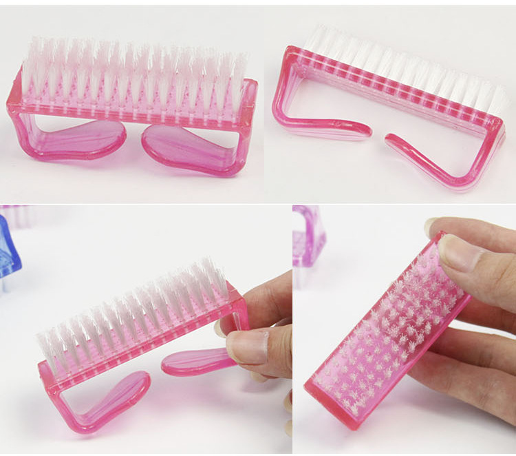 Nail brush, large nail art dust brush, transparent horn brush, cleaning brush, nail brush gift, large quantity, cost-effective shanilak pic 5