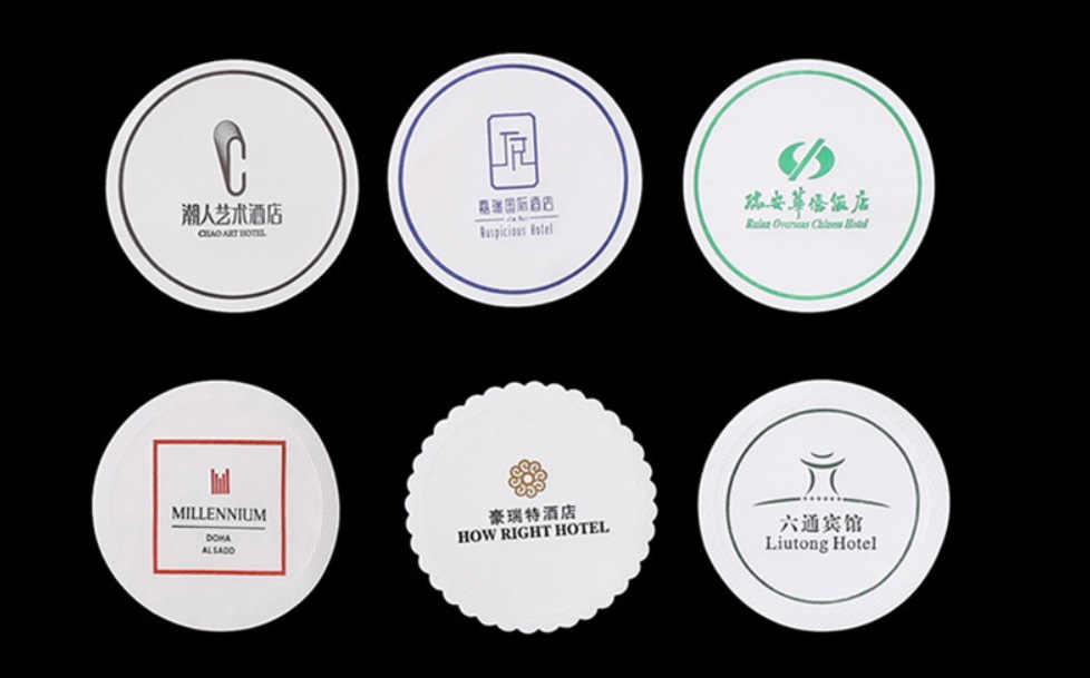 Disposable coasters and cup LIDS. Hotels and guesthouses welcome to visit. Absorbent five-layer coasters and paper cup LIDS for tea pic 18