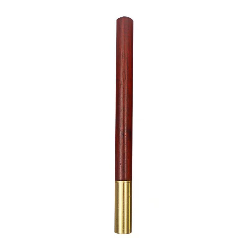 Brass rosewood pen, ebony signature pen, creative wooden gel pen, business cultural and creative gift LOGO pic 5