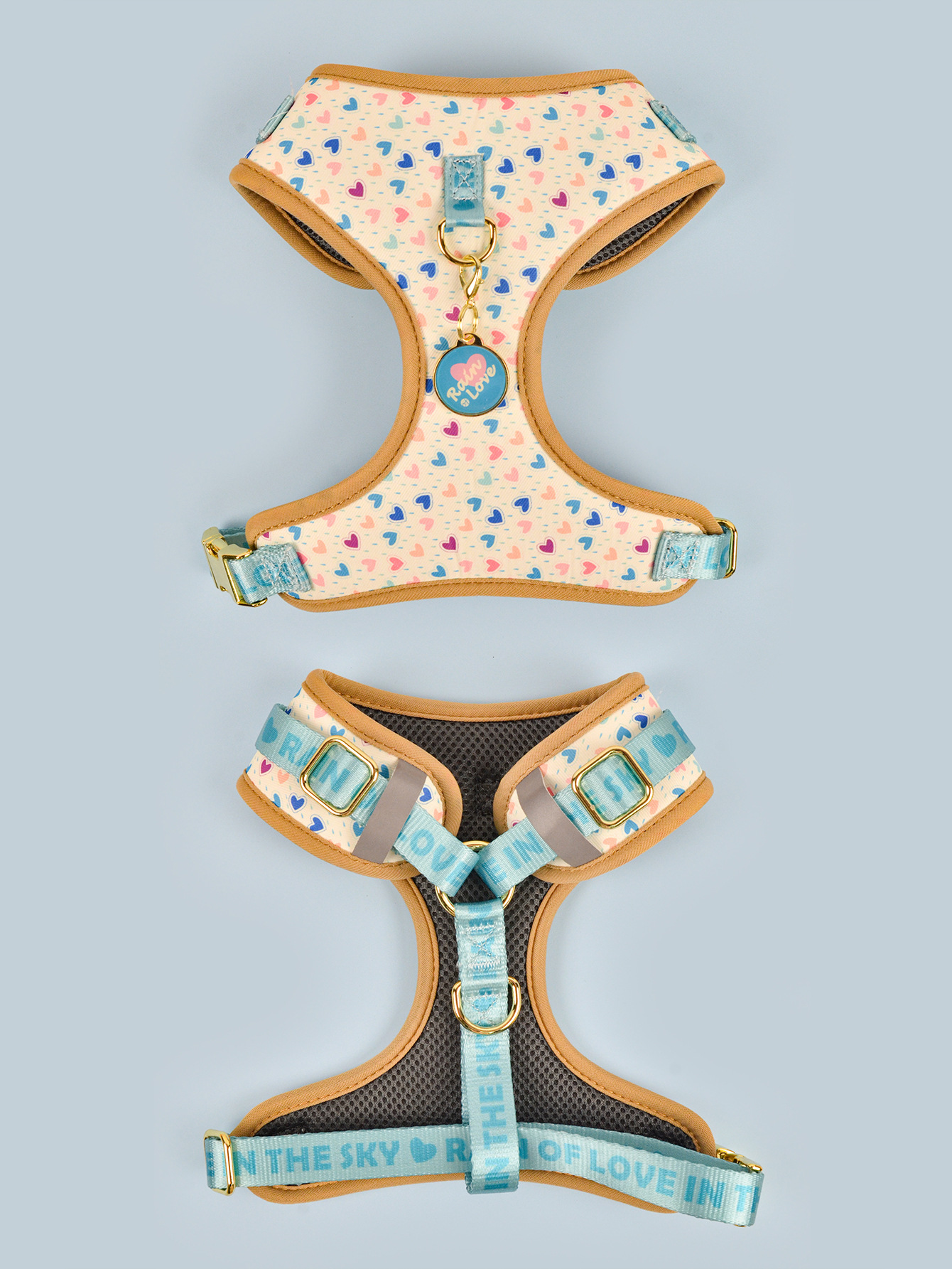 跨境新品夏日可爱时尚宠物胸背带吊坠适用于中大型宠物狗狗万圣节宠物详情10