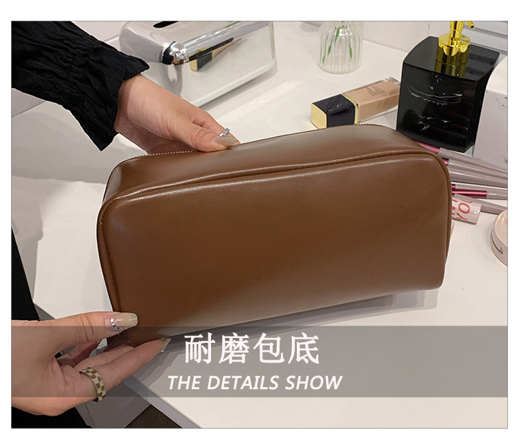 化妆包女大容量高级感新款便携旅行洗漱包学生化妆品收纳袋超火详情6