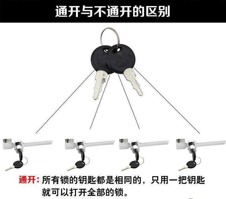 Window lock, glass cabinet lock, sliding door, rack lock, glass door lock, sliding door lock, 318, 328, sawtooth lock pic 1
