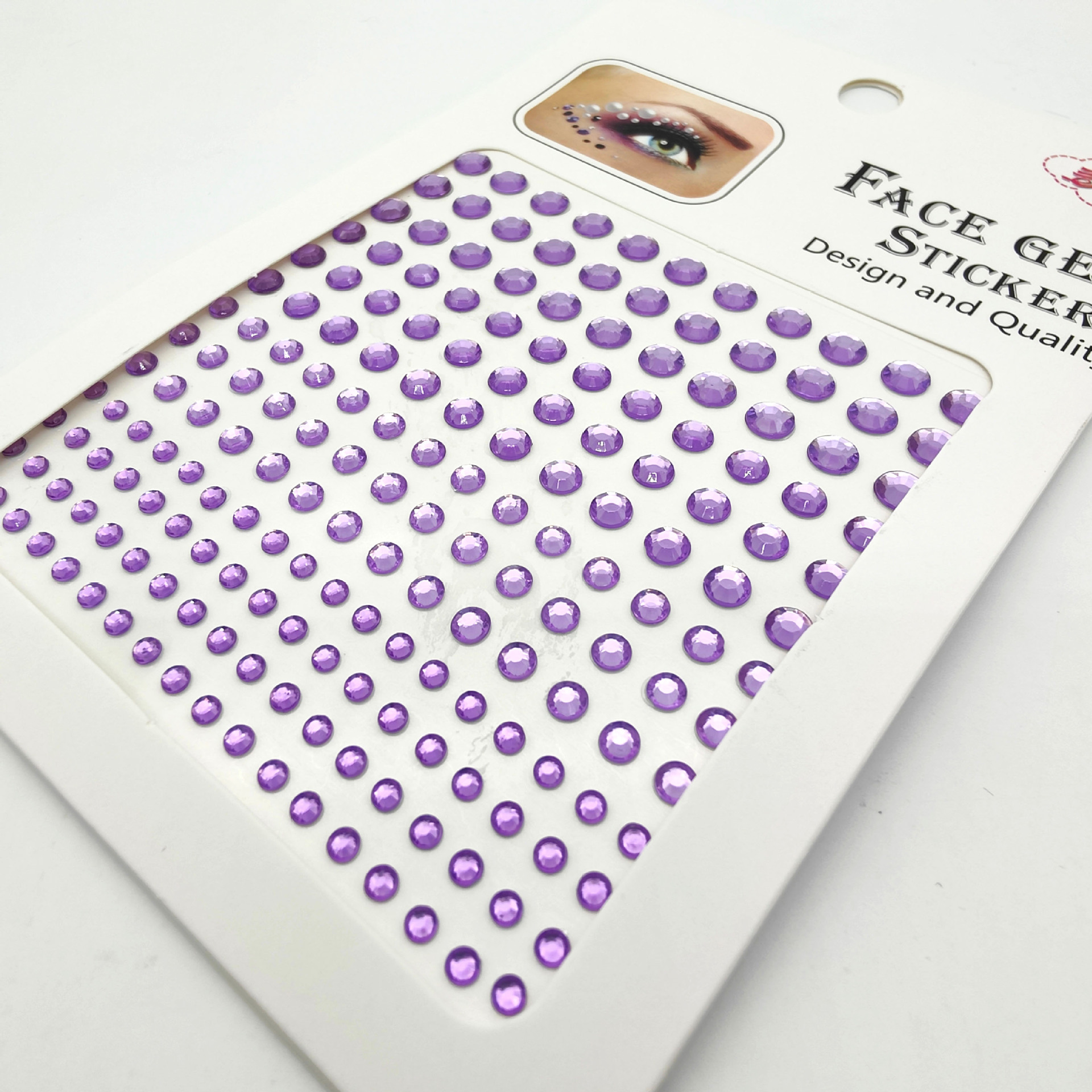 眼妆贴眼部钻贴面部装饰珍珠眼妆饰品儿童舞台水钻贴现货批发详情19