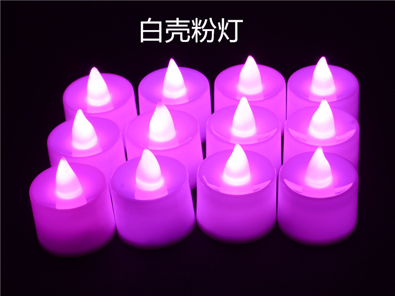 Electronic candles, wedding, birthday, confession candles, atmosphere decoration props, led simulation electronic candle lamps pic 6
