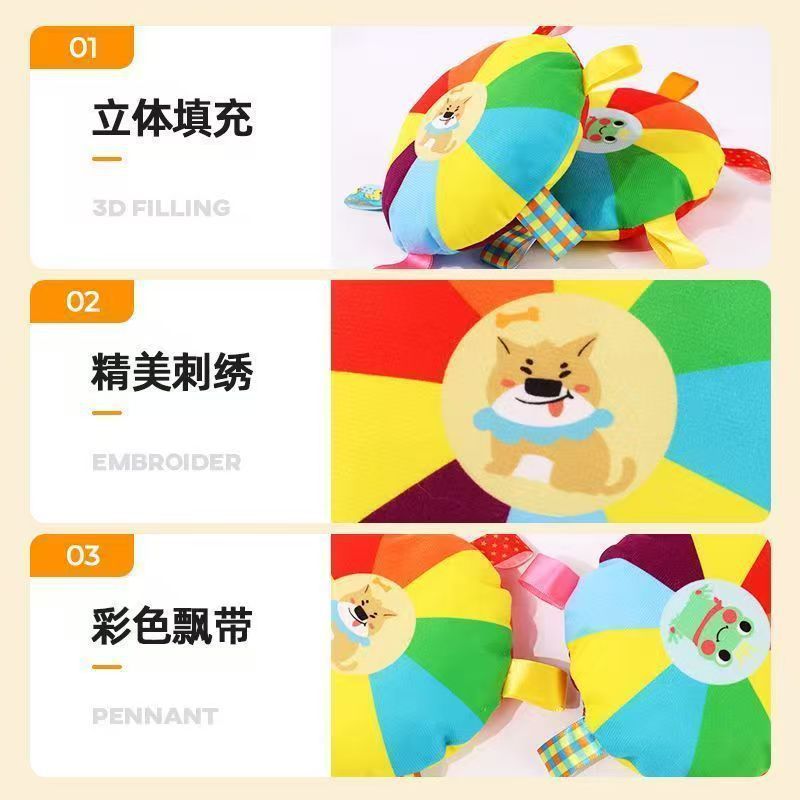 Dog toys that make sounds, teething toys, plush frisbees to relieve boredom and have fun, pet products that are durable and energy-consuming for puppies pic 6