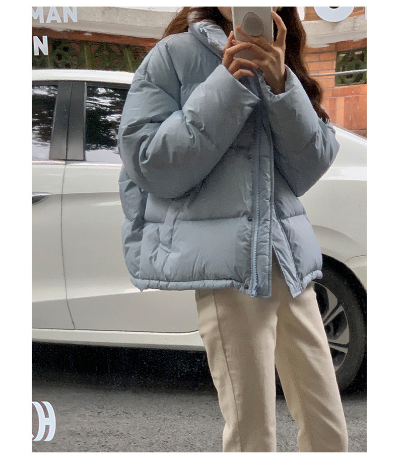 TG90% White duck down thickened down jacket for Women 2021 Winter New stand-up Collar Coat 15580(same style as 13519) pic 34