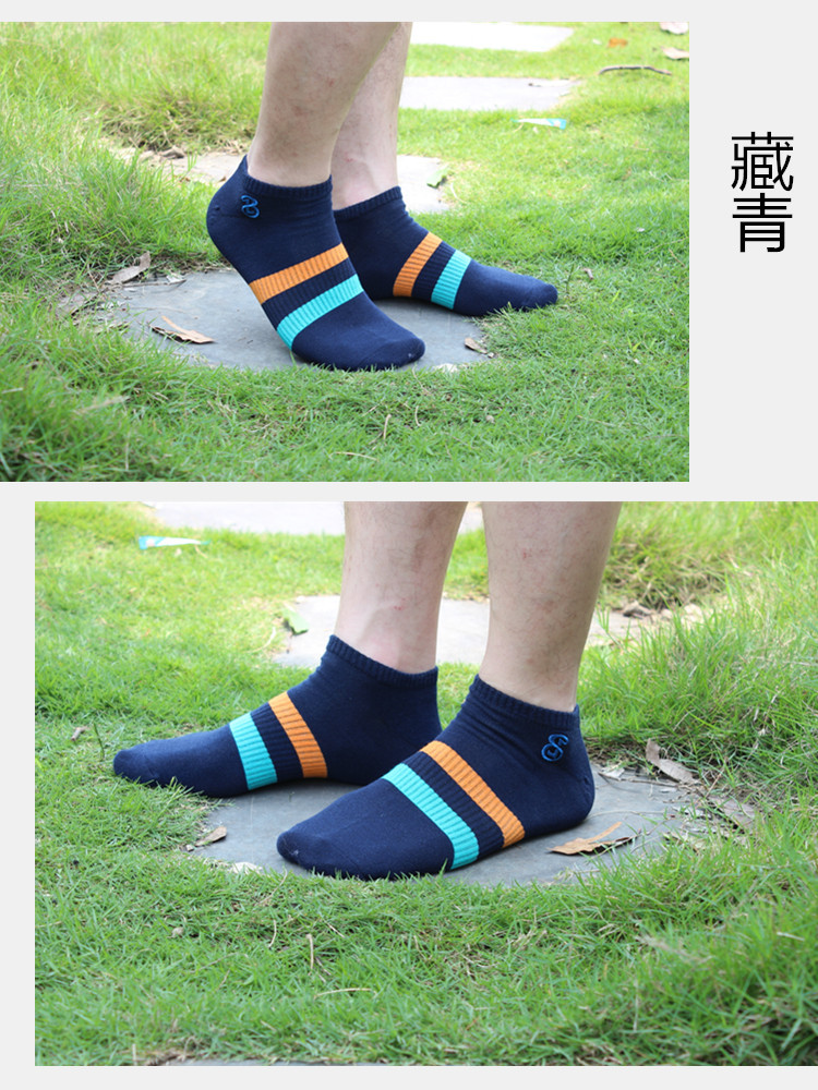 Calcetines de verano calcetines para hombres calcetines de barco calcetines al aire libre calcetines deportivos college wind shallow boca calcetines fabricantes al por mayor pic 8