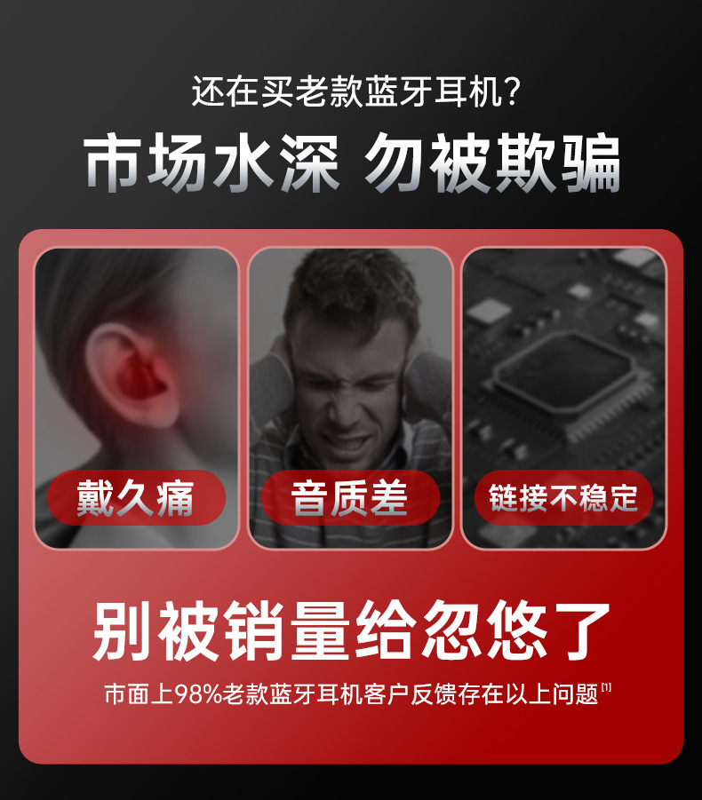 REMAX Rui Liang TWS ear-clip music and call headphones, true wireless Bluetooth headphones, sports and e-sports gifts pic 4