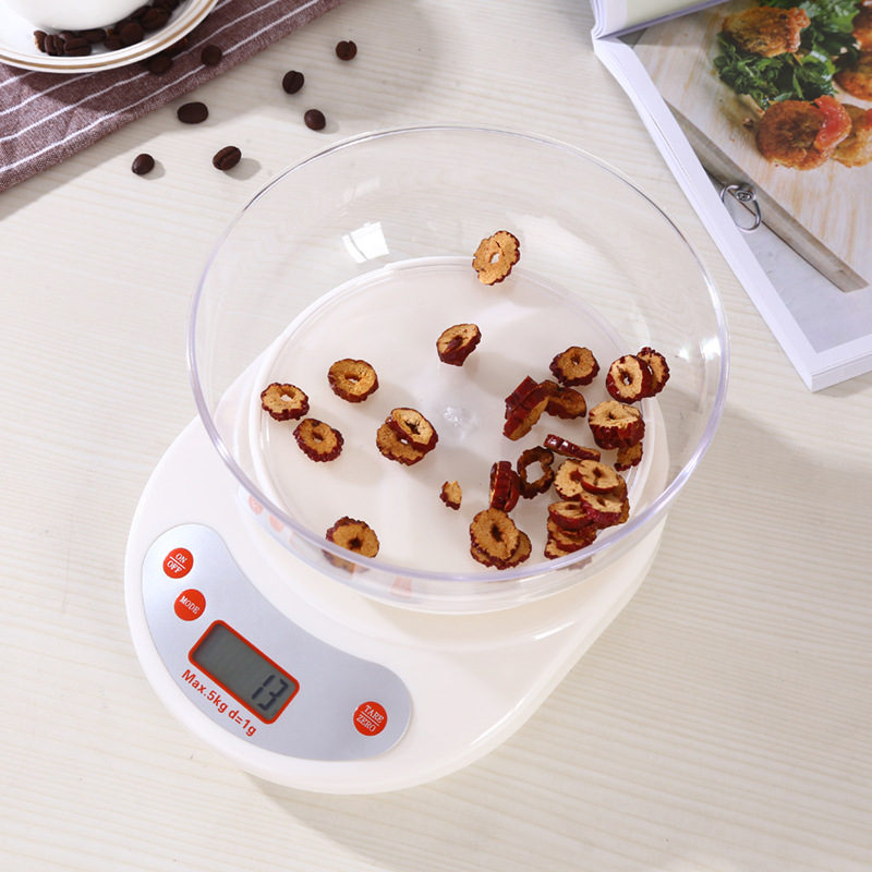 Wholesale of household kitchen electronic scales, kitchen baking scales, food scales, DIY dessert scales, medicinal herbs, fruits and food scales pic 3