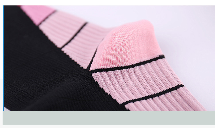 X现货跑步运动压力袜Compression Socksks透气长筒美腿袜运动袜详情22