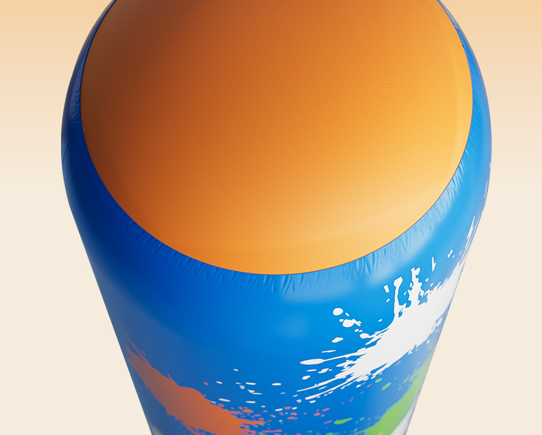 儿童充气拳击柱不倒翁沙包散打跆拳道家用小孩子健身运动拳击沙袋详情21