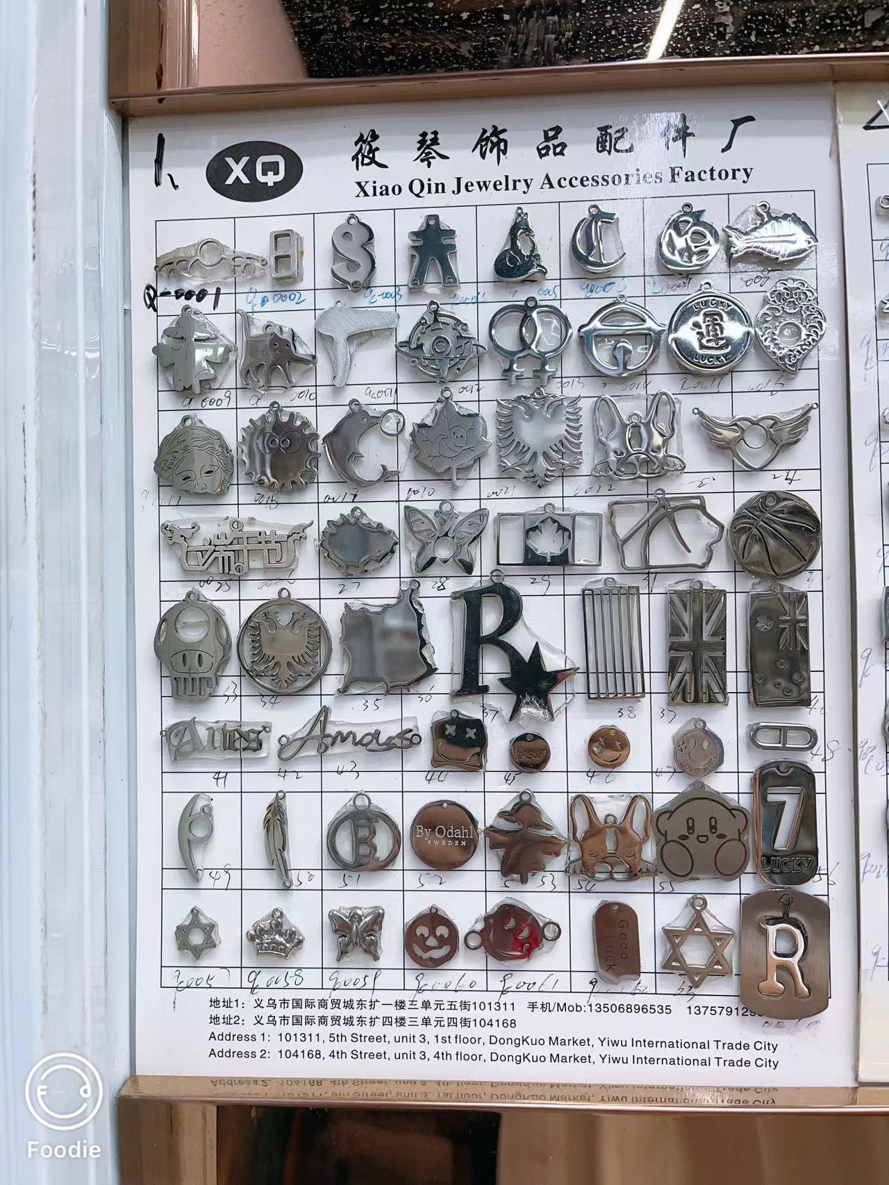 跨境热销 DIY饰品配件不锈钢耳钉耳坠肚脐钉耳环耳扣不规则几何体详情6