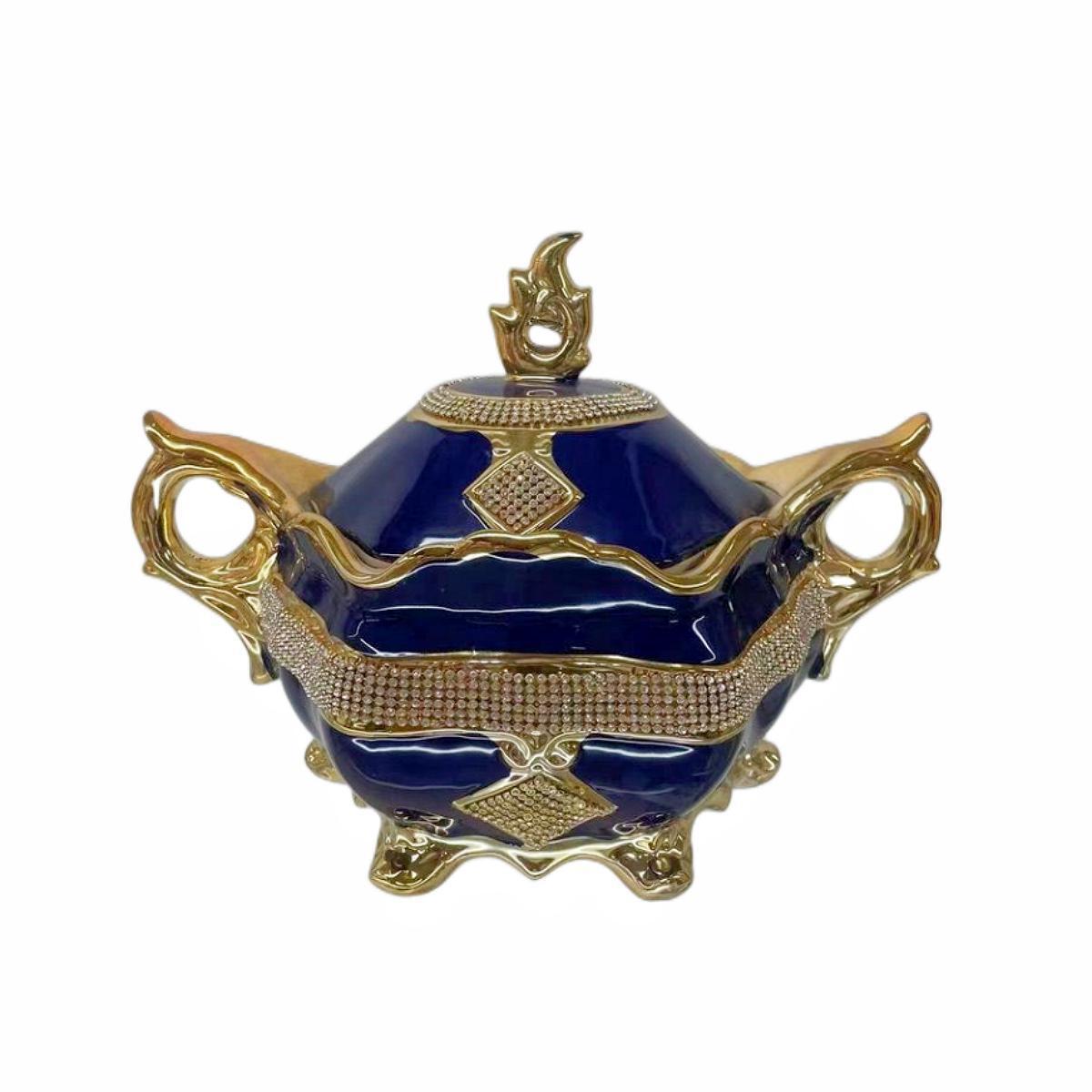 High-end sugar candy, European and American light luxury style seasoning jar display, white sugar jar, retro flip lid kitchen seasoning storage item pic 6