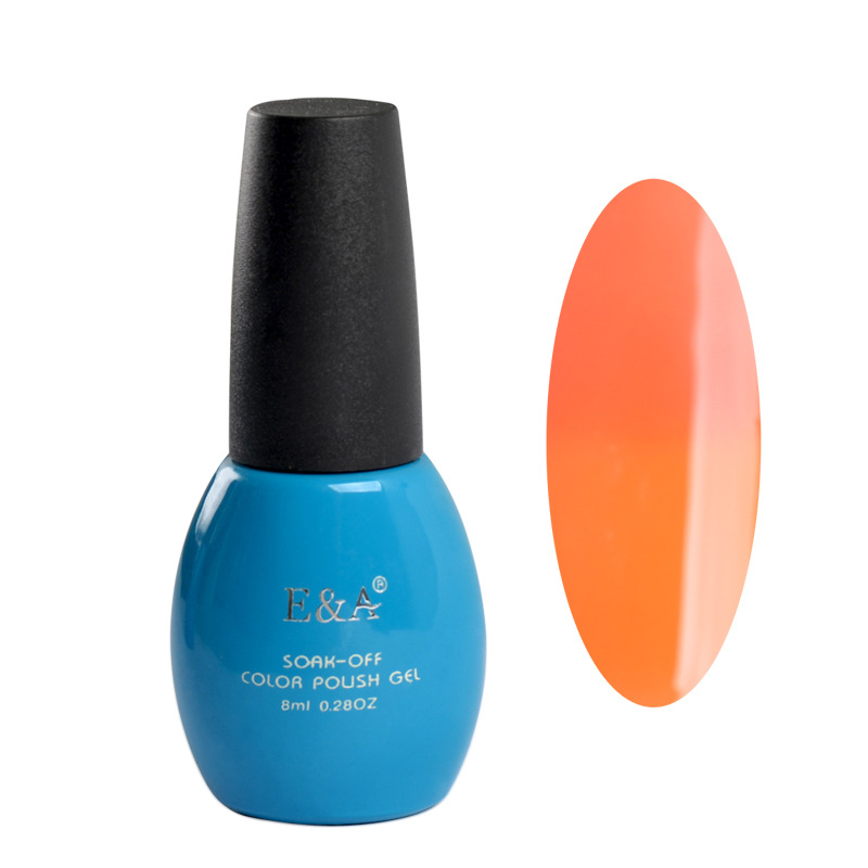 E&A Nail Polish Gel brand, Yanchang Barbie Gel, temperature-adjustable gel manufacturer wholesale 8ml nails, exclusively for export pic 4