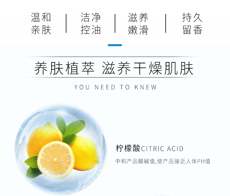 Wholesale manufacturer of long-lasting fragrance body wash, genuine jasmine perfume body wash, skin-nourishing and moisturizing body wash pic 6