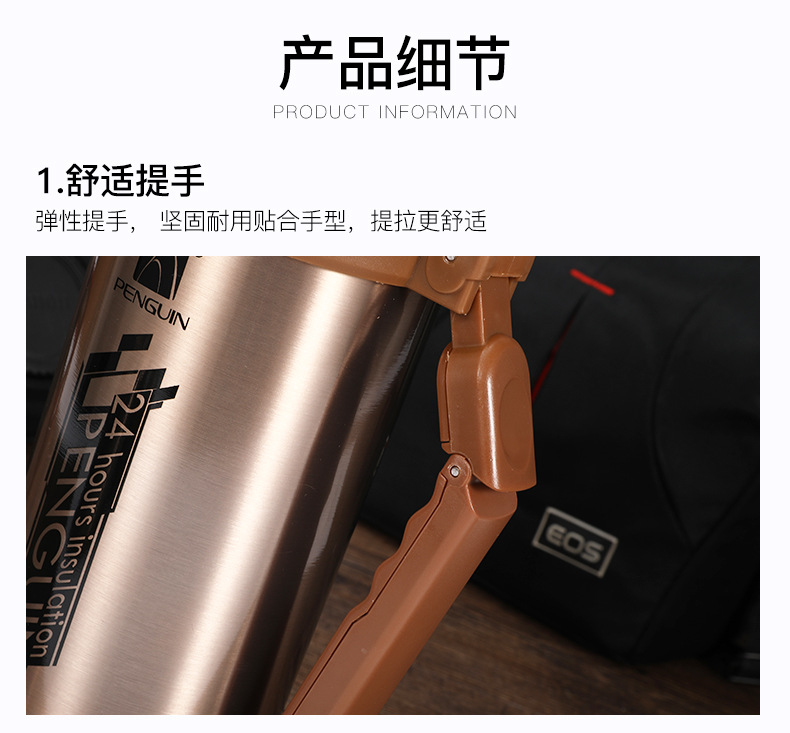 Wholesale 304 stainless steel outdoor sports portable car insulated travel kettle direct supply from the manufacturer pic 8
