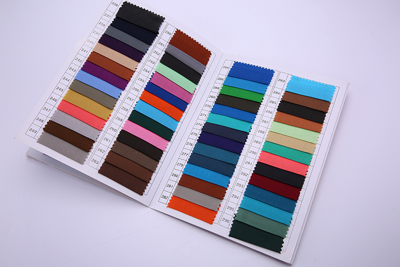 In-stock polyester-cotton pocket fabric with tc lining of 96*72 and dyed woven cotton blended fabric pic 28