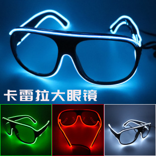 Illuminated Glasses, LED rice nails, voice-controlled bar party gifts, music night club atmosphere supplies, Neon Glasses pic 28