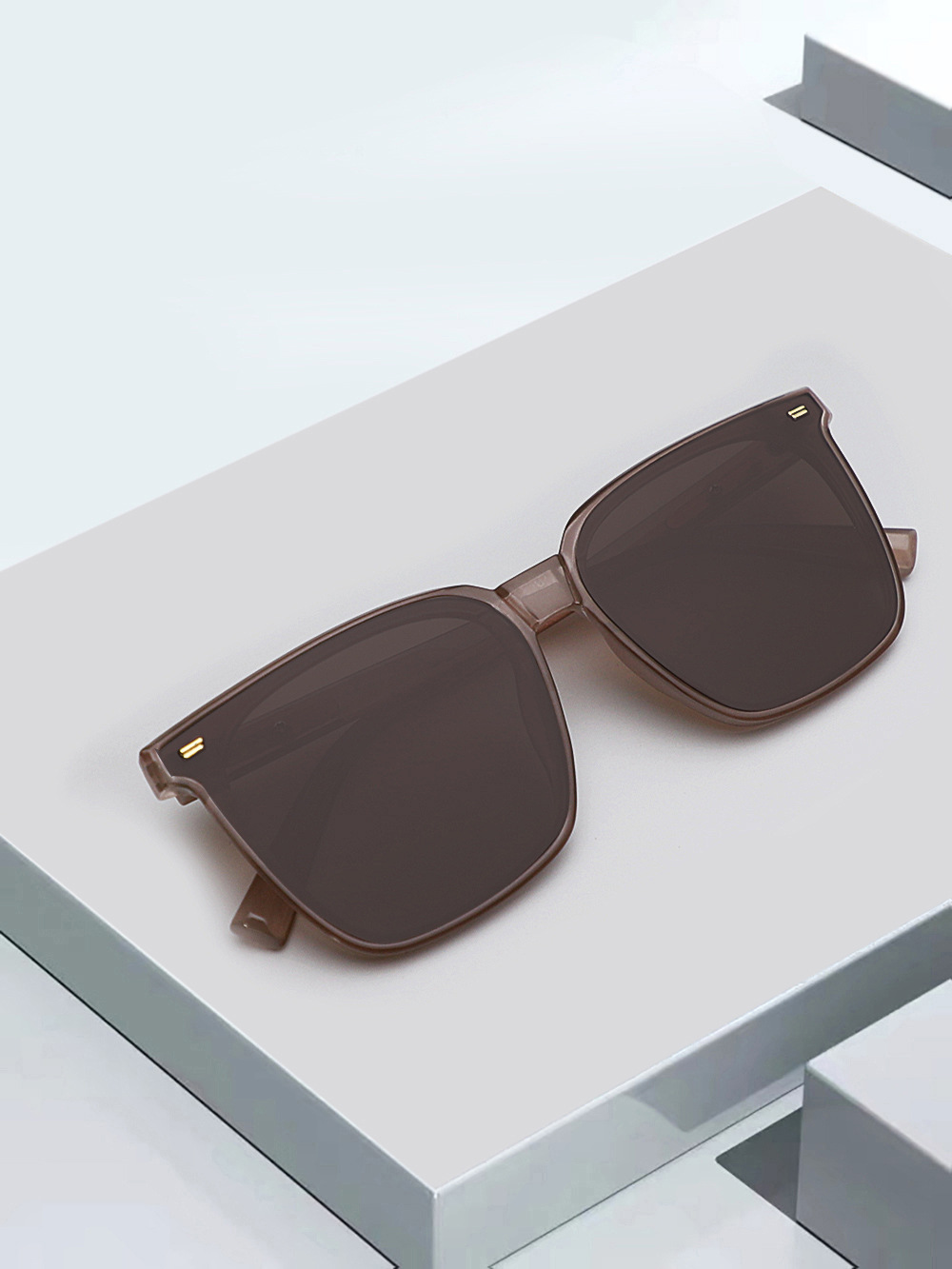 时尚墨镜女防晒新款高级感偏光镜茶色男太阳眼镜防紫外线司机开车详情9