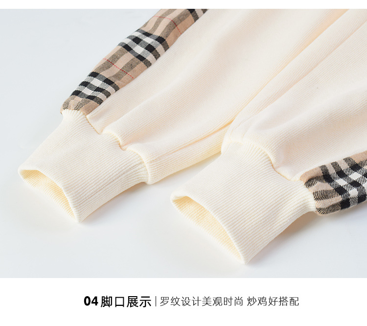 韩版女童春装运动2022新款洋气时髦网红童装女孩中大童卫衣两件套详情25