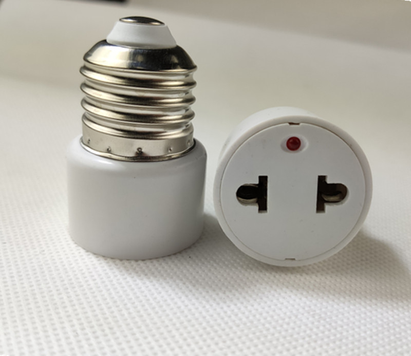 Factory direct sales of new E27 socket lamp head converter aging lamp socket certified products pic 1