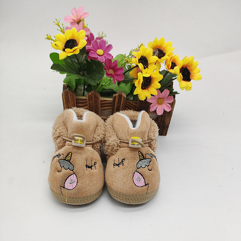 Autumn and winter baby shoes, coconut shoes, baby girl shoes, anti-slip and anti-drop baby walking shoes, 0-1 year old sock shoes pic 3