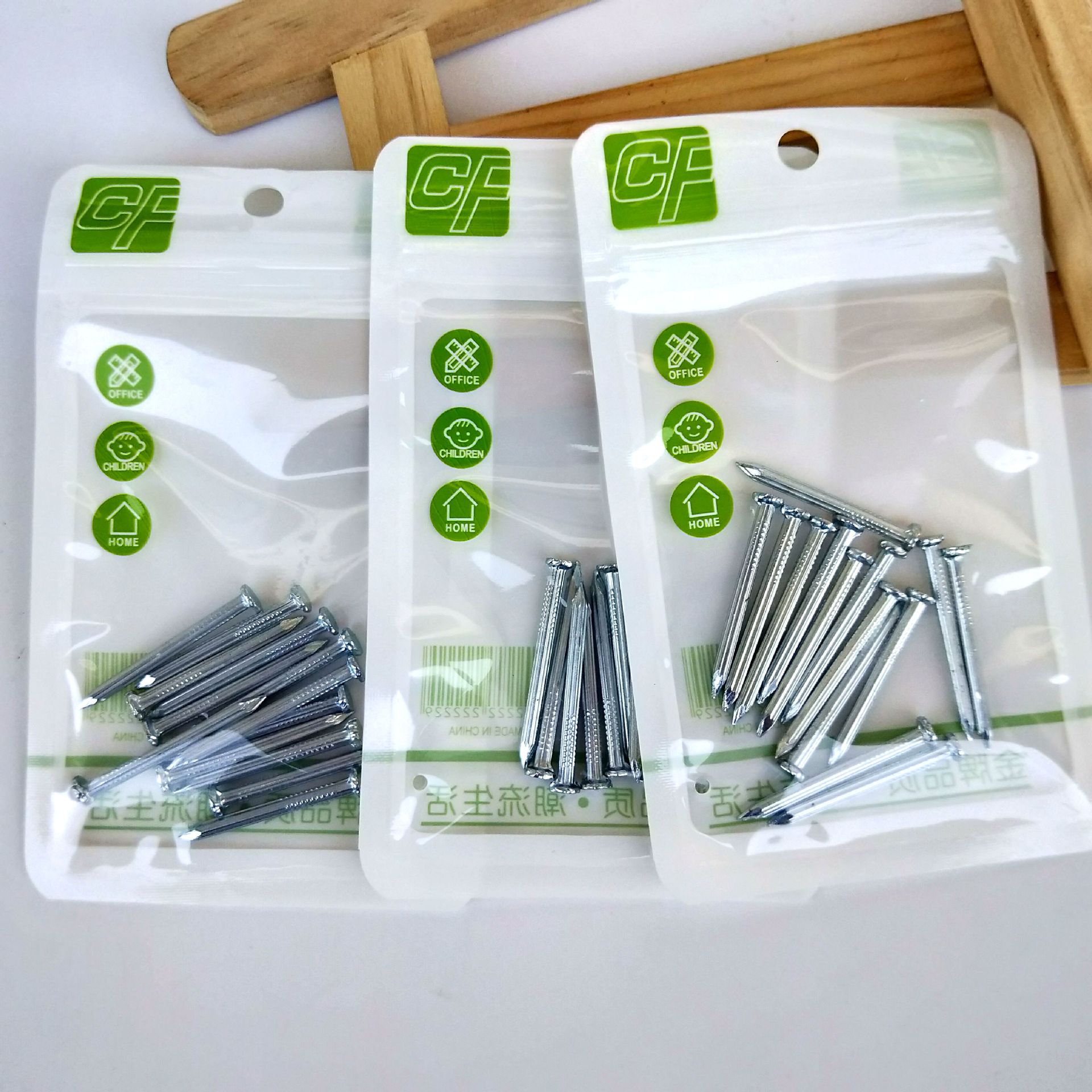 1-yuan store bagged cement nails, 1.5-inch steel nails, 1-yuan store cement nails, 1-yuan wholesale pic 6