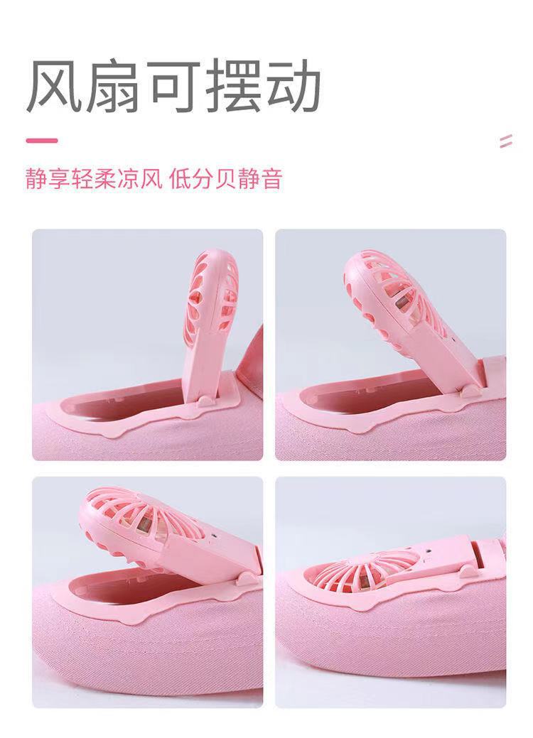 Fan hat fan in stock, Usb charging fan cap, summer sun hat, sun protection, outdoor sports baseball cap factory pic 3