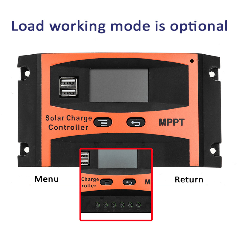 30A, 40A, 50A, 60A solar controller 12V/24V recognition MPPT solar controller ebay pic 3