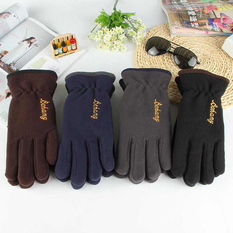Bohang invierno shaker peludo guantes para hombres y mujeres al aire libre conducción guantes de motocicleta caliente doble guantes engrosados pic 14
