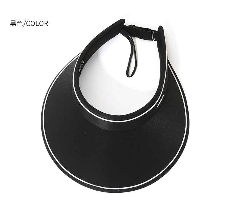 空顶帽大帽檐空顶uv防晒帽女夏季遮阳帽遮脸太阳帽夏防晒帽子批发详情24