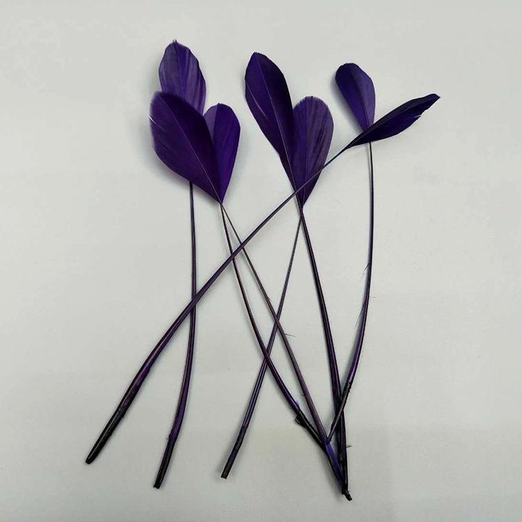 The manufacturer wholesales a large quantity of materials for decorative accessories such as large, colorful feather corsages and head flowers made of goose feathers pic 24