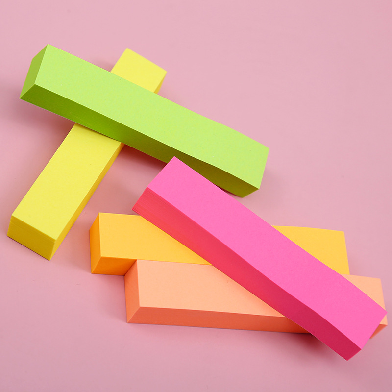 Factory direct sales of tear-off sticky notes, simple student sticky notes, office sticky notes that can print takeout logos, custom-made sticky notes pic 4