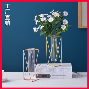 ins北欧简约办公小书架桌面收纳学生桌上简易创意铁艺办公室书立详情8