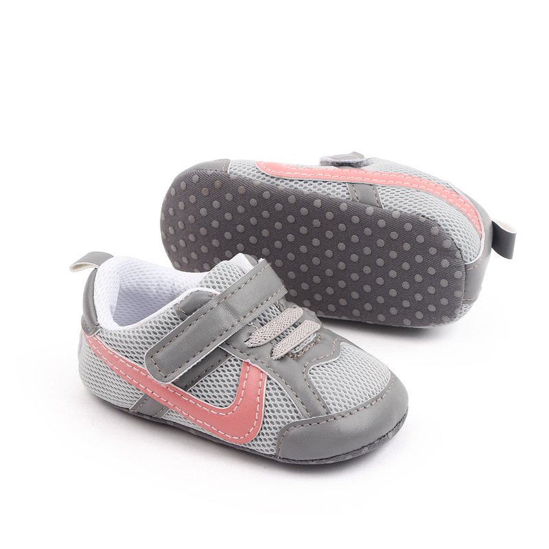 3-6-12 months old baby shoes: Comfortable and breathable mesh baby shoes, anti-slip soft-soled walking shoes M22-3 pic 13