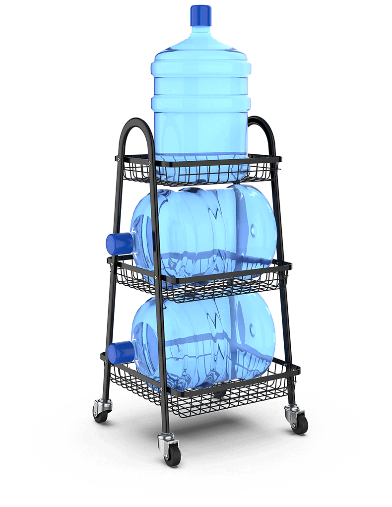 Kitchen, living room, three-story trolley, bathroom, bedroom, storage rack for miscellaneous items, floor-standing storage rack, storage and storage trolley 2 pic 14